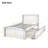 Twin Size Platform Bed With Trundle