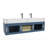 Nile 60" Wall-Mounted Single Bathroom Vanity Set-82347393-61447975-61447973