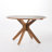 Renaud 4 - Person Wood Patio Dining Set with Round Table