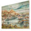 « port on the méditerranée sea », peinture-34270771-34270773