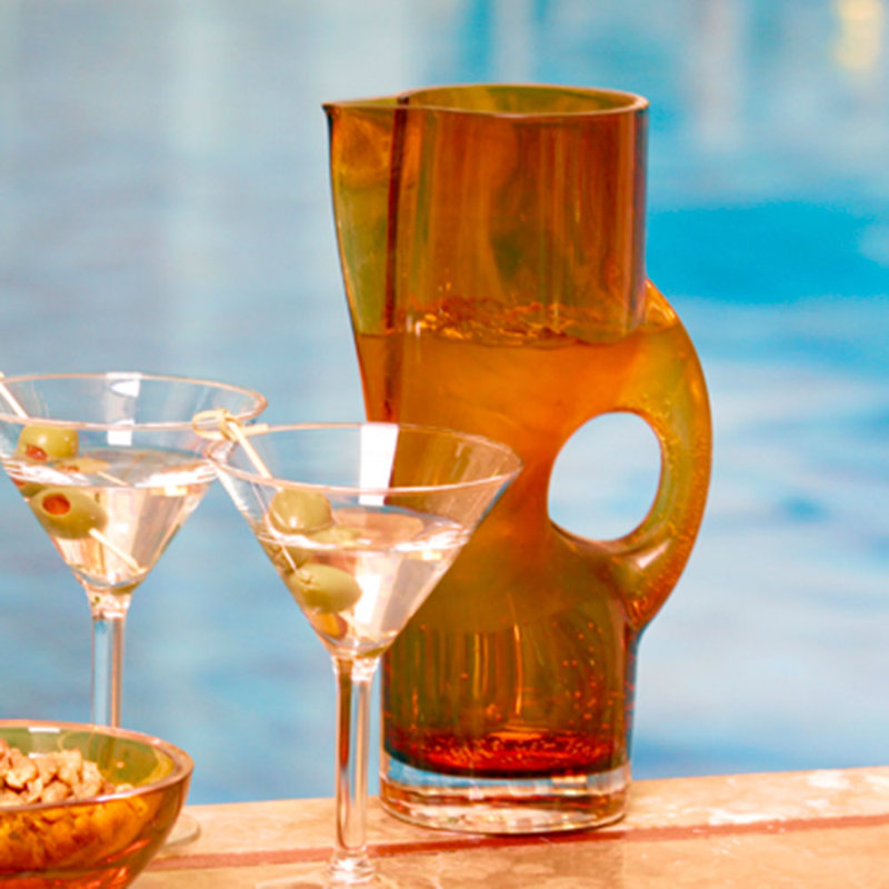Senses 42oz. Glass Beverage Dispenser