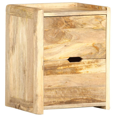 Aptos 40cm W Solid Wood Bedside Table