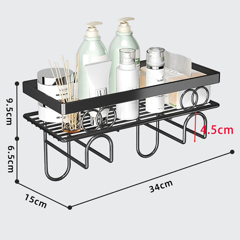 Metal Bathroom Shelves