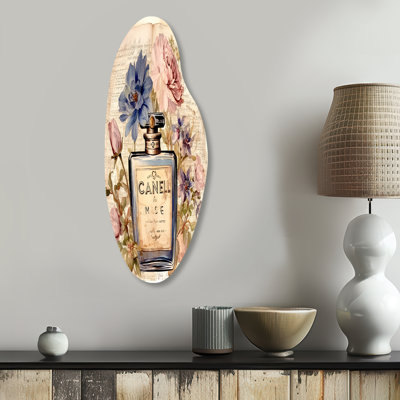Chandlee - Parfum incurvé, art mural asymétrique en métal