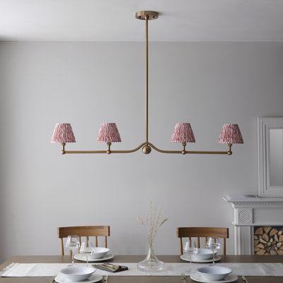 Santiago 4 - Light Shaded Chandelier