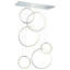 Lustre DEL l 33,46 po Carre