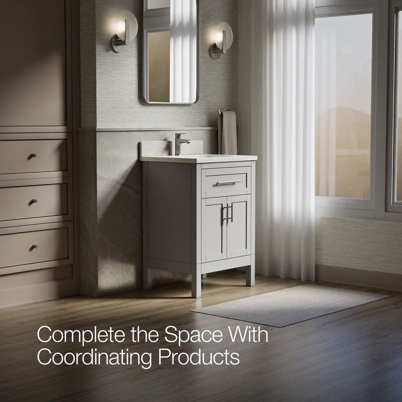 31" Single Bathroom Vanity Set, Atmos Gray, Atmos Gray, 31"