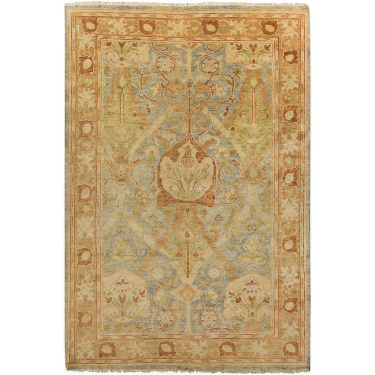 Dellinger Wool Oriental Indoor Rug