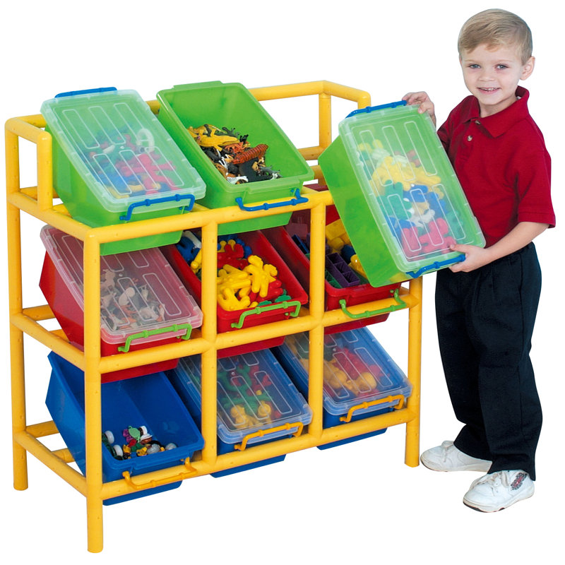  9 Bin Tilt Storage Unit