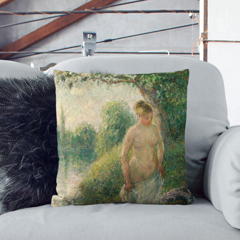 The Bather Scatter Cushion, 40cm H x 40cm W x 15cm D