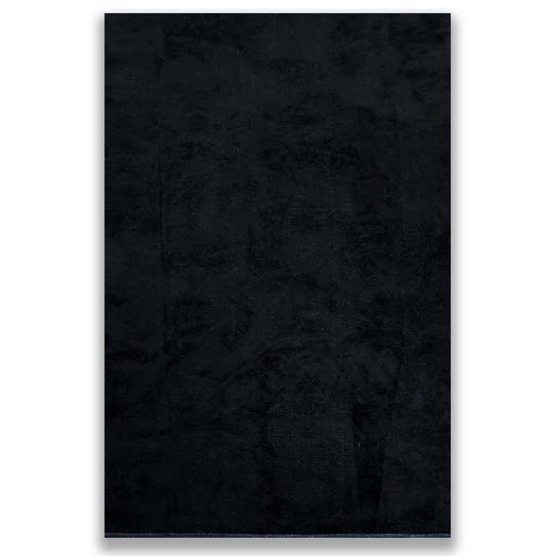 Tapis noir Rapture, Rectangle 7 pi 10 po x 11 pi 2 po