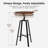 Carreira Modern Adjustable Round Bar Table Pub Table-1810613073