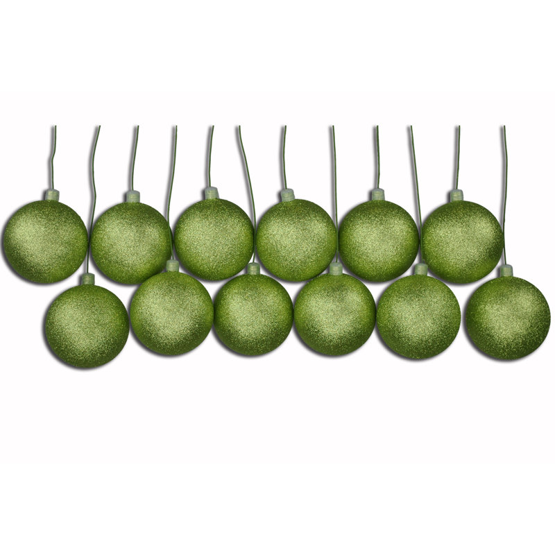 Ornement boule incassable, Vert sauge