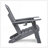 Folding Outdoor Adirondack Chair Set Of 2 And Table Set,HDPE All-Weather Folding Fire Pit Chair,  Ergonomic Design Patio Lawn Chair For Outside Deck Garden Backyardf Balcony-1451935704