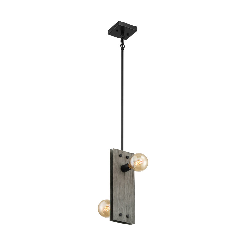Baldhart 2 - Light Unique/Statement Pendant, Black