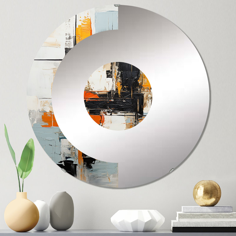 Ulster - Half Circle Wall Mirror, 23.6" x 23.6"