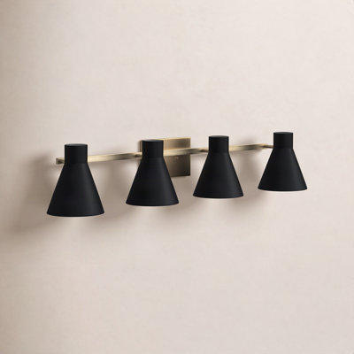 Byers 4 Light Dimmable Vanity Light