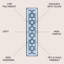 Tapis bleu marine / ivoire Yeghivart French Cottage-293759131