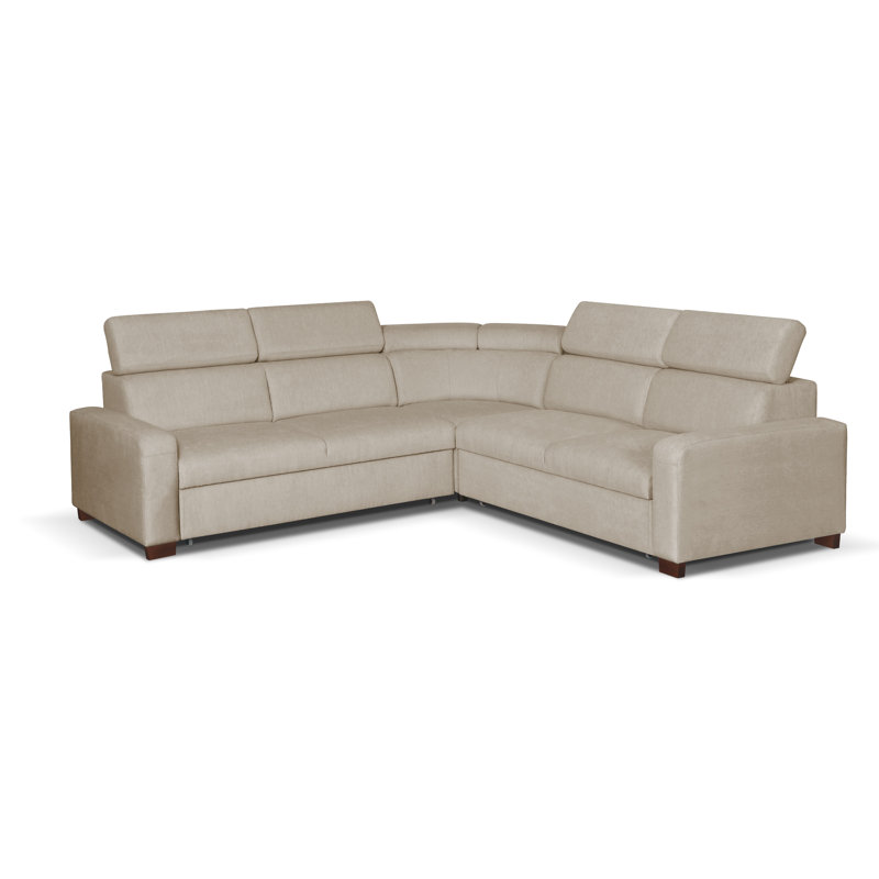 Chidsey 5 Seater Sofa Bed, Beige