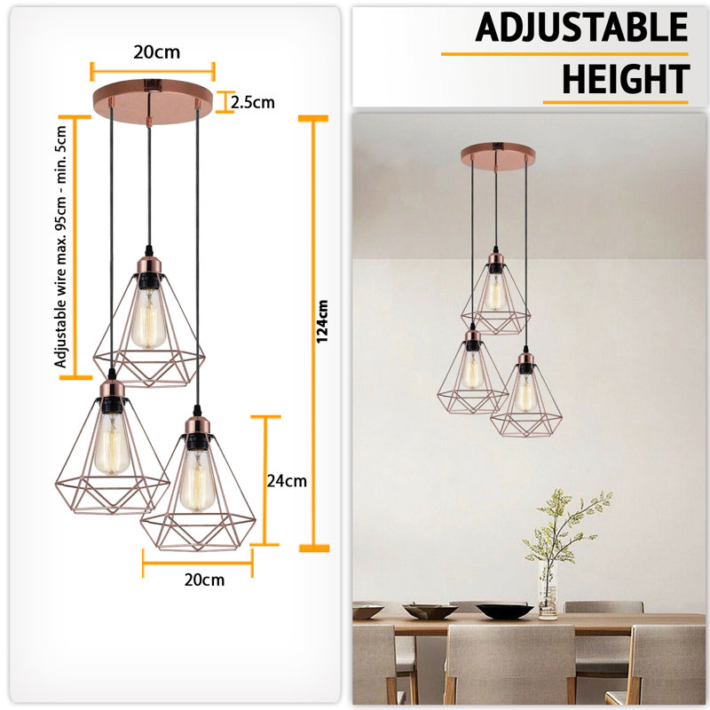 Pamrapo 1 - Light Cluster Pendant, Yes