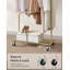 Ahmoni 132cm Rolling Clothing Rack-745290180