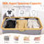 Bhargava Fabric Laundry Hamper with Handles-493853388-493853391