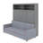 Queen Size Murphy Bed With Sofa-445612609