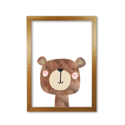 Scandi Brown Bear - Painting