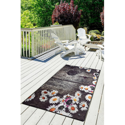 Tapis lavable à la machine de qualité supérieure, 4,6 x 6,2 pi, 100% polyester, hauteur des poils de 0,2 po | Antibactérien et antidérapant dessous | Durable avec 700 g / m² | Facile d'entretien, idéal pour le décor du salon et de la chambre à coucher