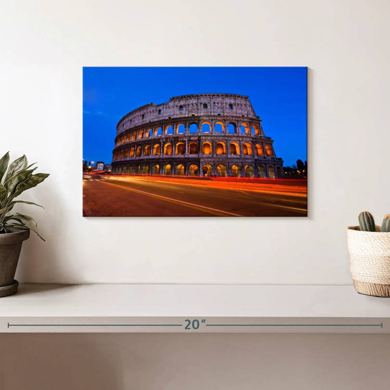 Nicci Dusk Over Colosseum, H 8 po x l 12 po
