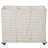 Hand Woven Wicker Rolling Laundry Sorter with Handles-97769933
