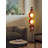 Modern layered disc vertical ambient lighting fixture