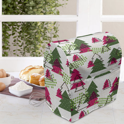 East Urban Home Red/Green/White Stand Mixer Cover -  5EB1C0C8DA37437EB136E6B928A9675A