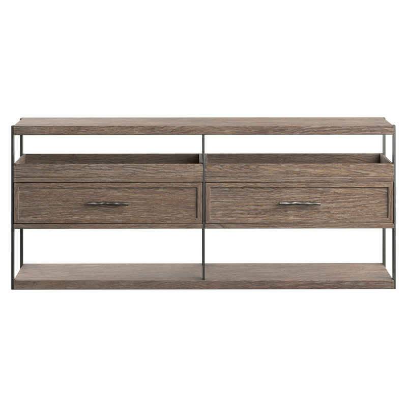 Casa Paros 74'' W Solid Wood Console Table