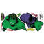 Adhésif décoratif Marvel Enterprises Classic Hulk Comic