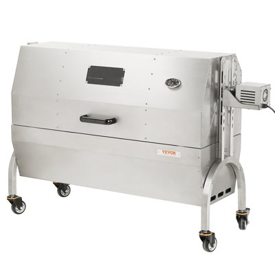 VEVOR Single Burner Freestanding Wood Burning Gas Grill