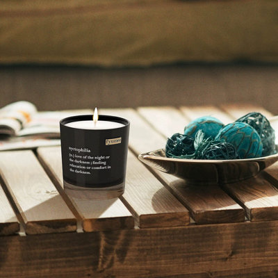 Dark Amber Scented Jar Candle