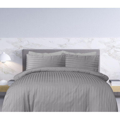 Cotton Striped Duvet Cover