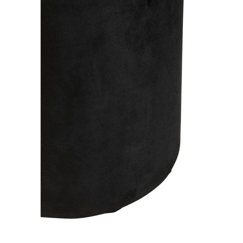 Manufactured Wood Accent Stool, Black