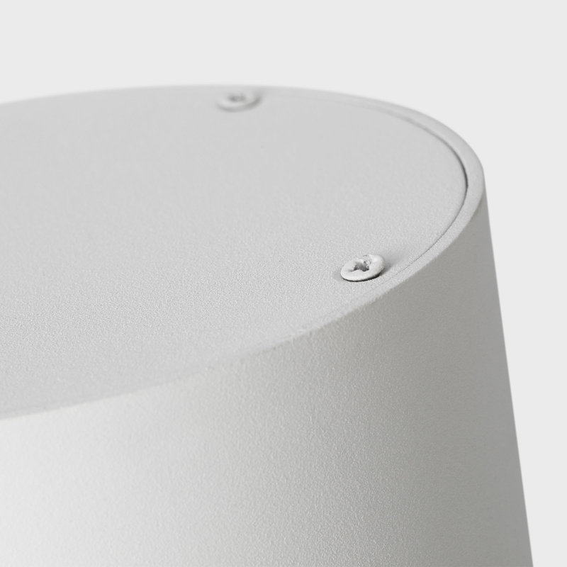 Windsor Sean Lavin Outdoor Cylinders Outdoor Fixture In Outdoor Textured White Finish With Outdoor Textured White Shade