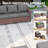 7-Piese Outdoor Conversation Sets With Cushion-1879890111-1879890096-1879890098
