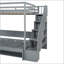 Lit escamotable double sur double avec lève-personne hydraulique et conception de bureau