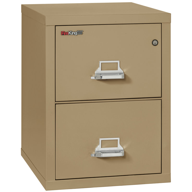 Fireproof 2 - Drawer File Cabinet, Sand
