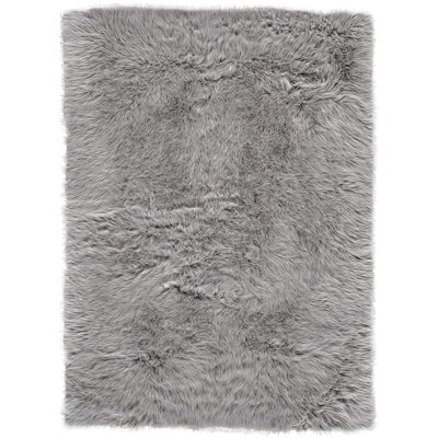 Tapis touffeté gris Ryckman