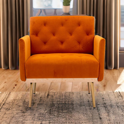 Gus Velvet Armchair