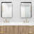 Rectangular Mirror Metal Framed Mirror-1497079158