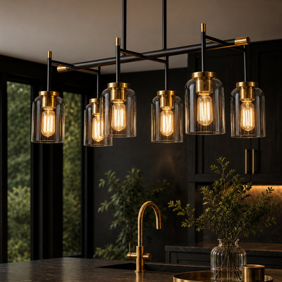 Modern Farmhouse Kitchen Island Chandelier