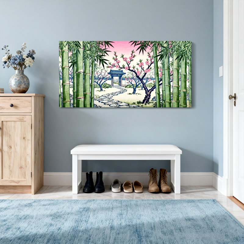 Paysage et nature, H 16 po x l 32 po
