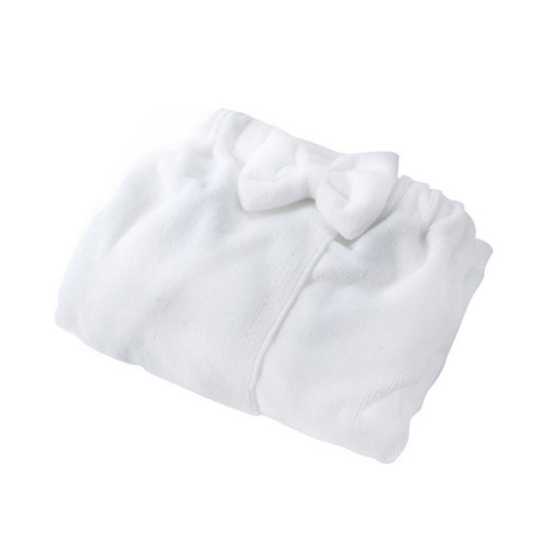Serviette de bain en microfibre à séchage rapide 55 x 27 po Bow Bowknot, Blanc