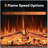Abryelle Electric Fireplace Insert with Trim-1643520284